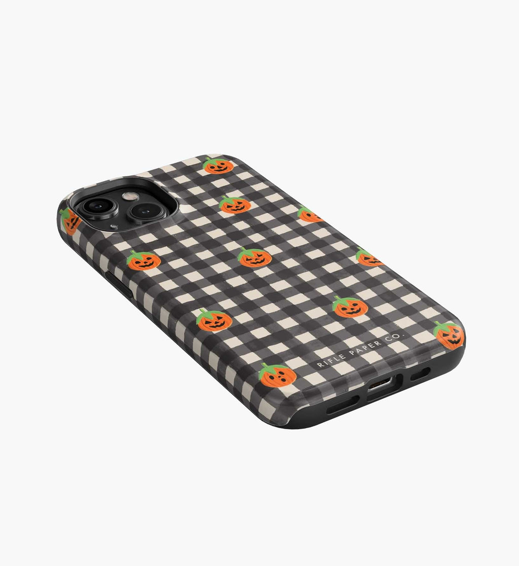 Phone Case - Pumpkin Gingham