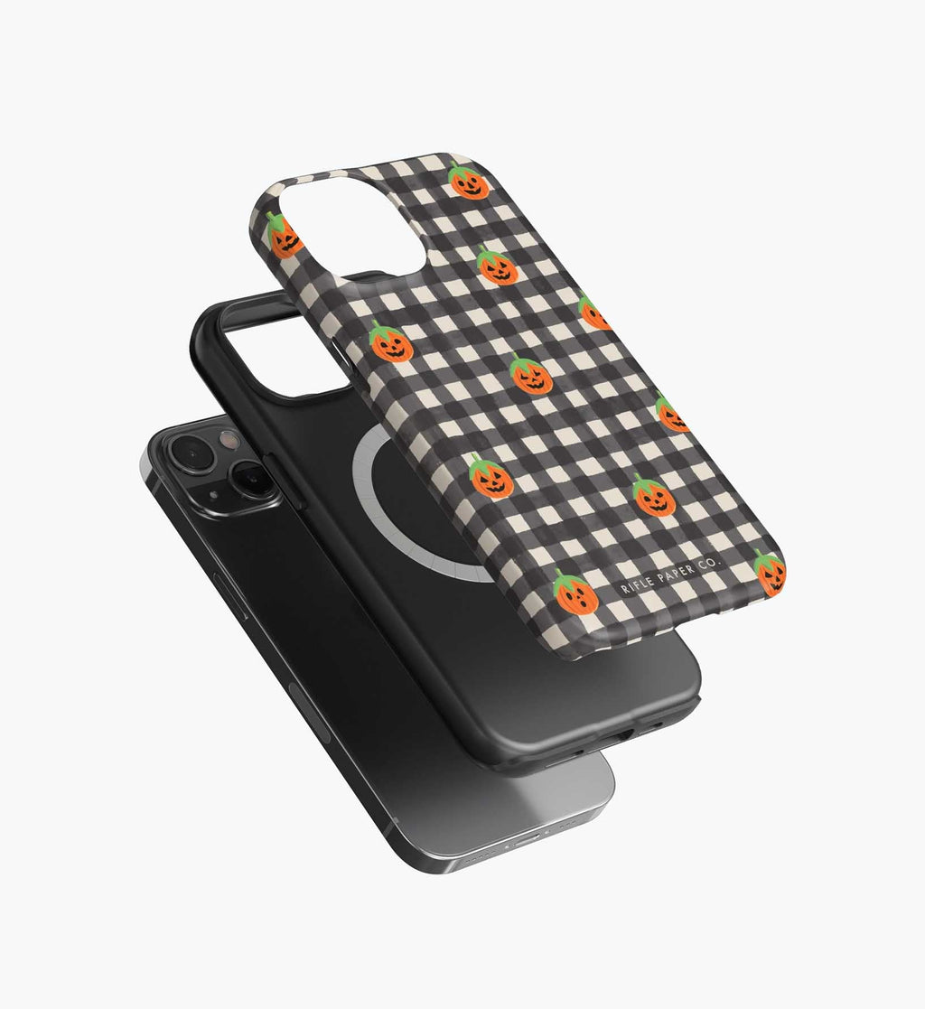 Phone Case - Pumpkin Gingham