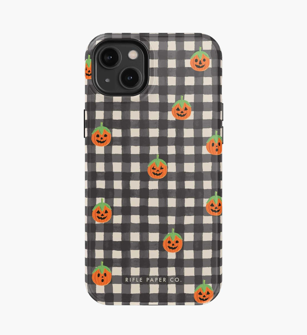 Phone Case - Pumpkin Gingham