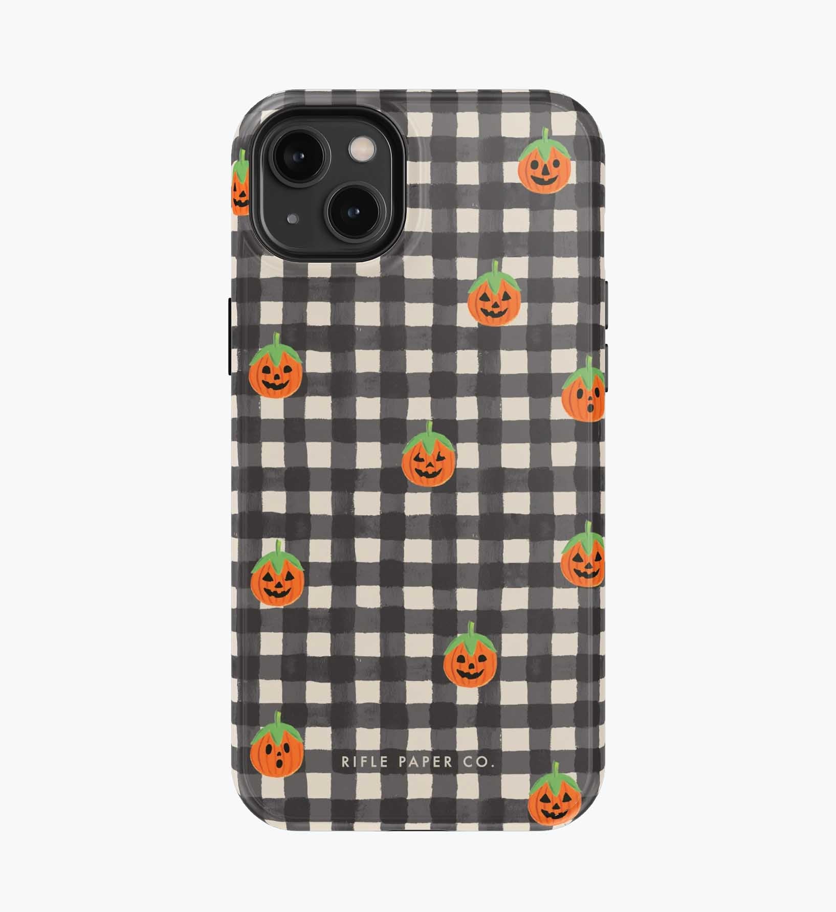 Phone Case - Pumpkin Gingham