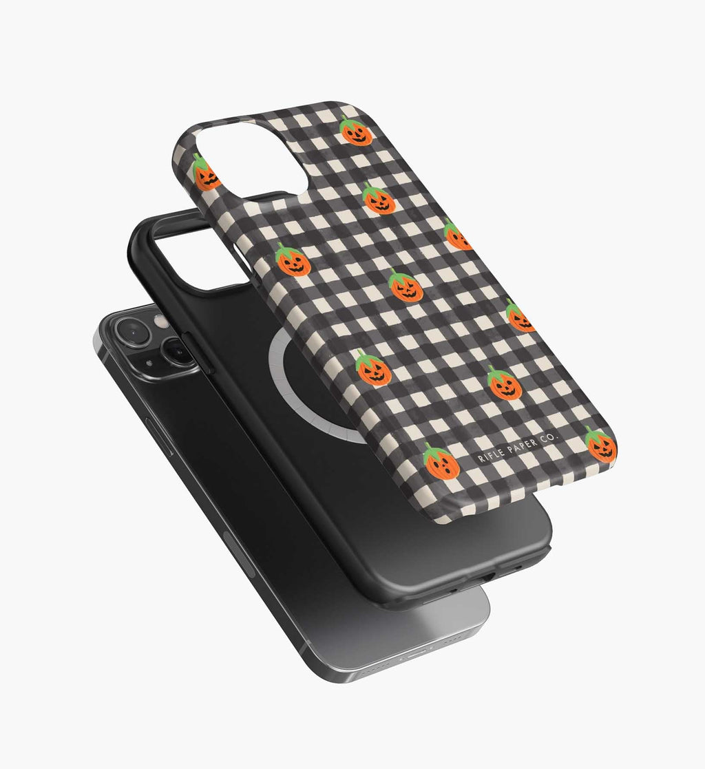 Phone Case - Pumpkin Gingham