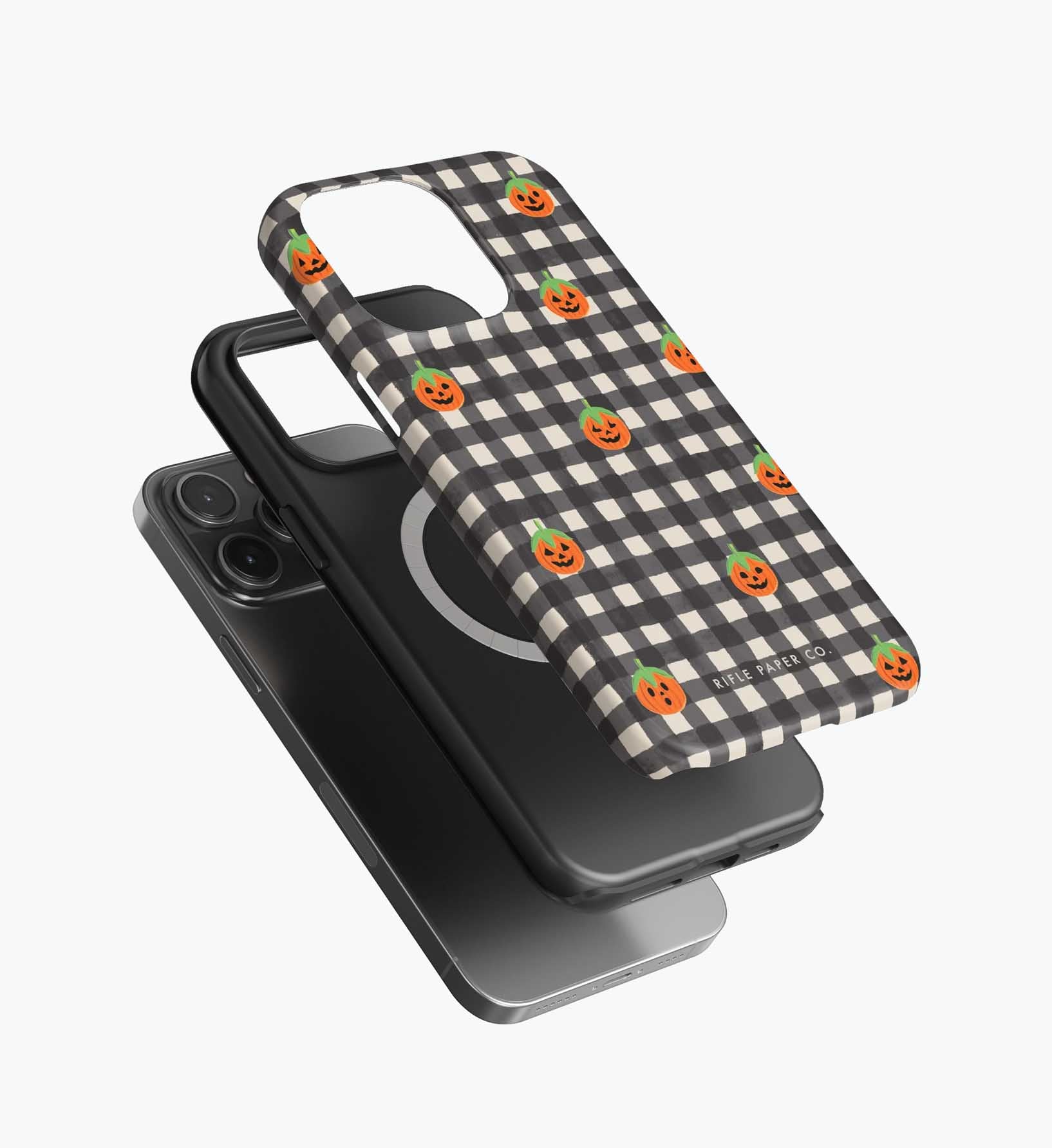Phone Case - Pumpkin Gingham