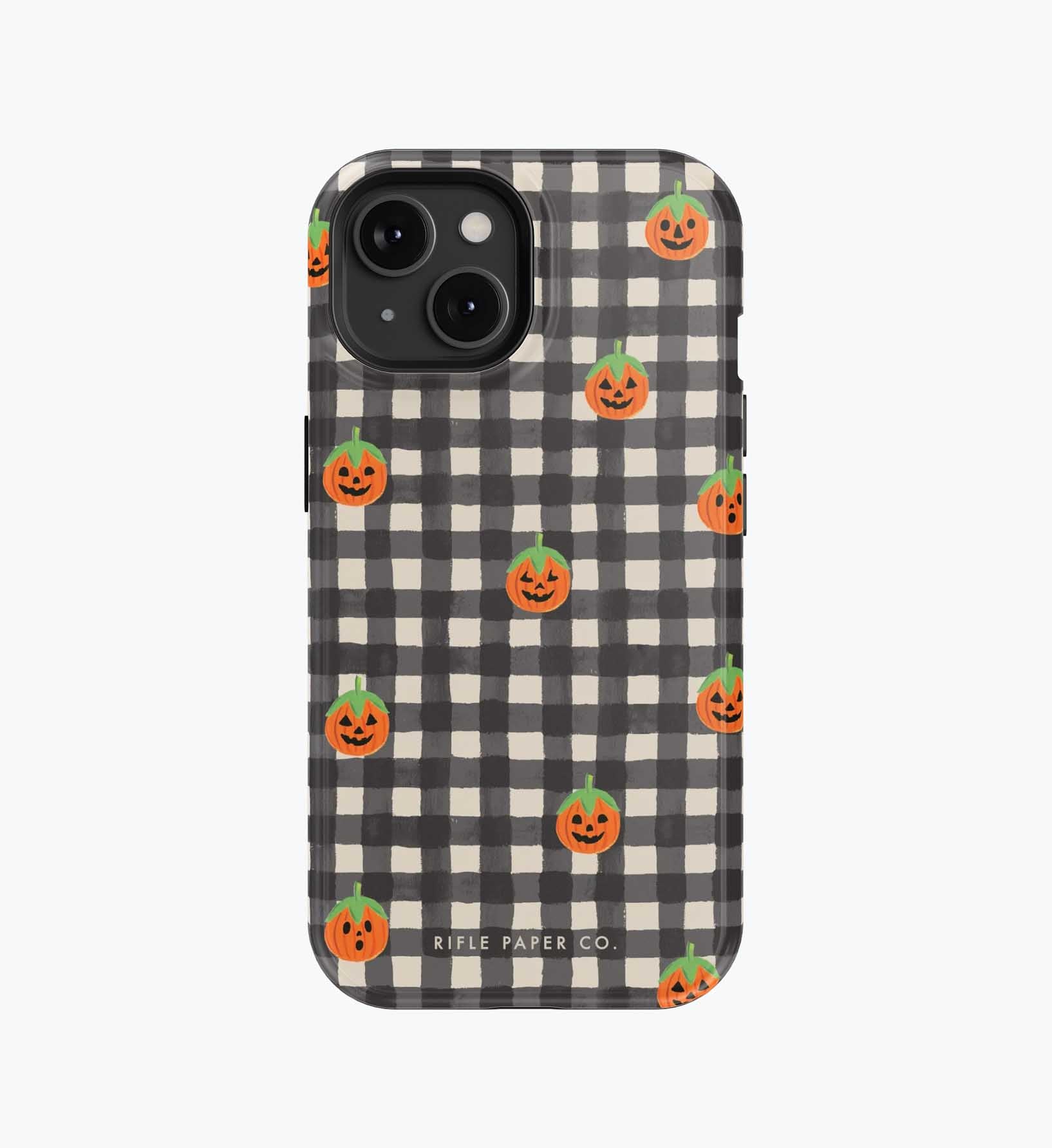 Phone Case - Pumpkin Gingham