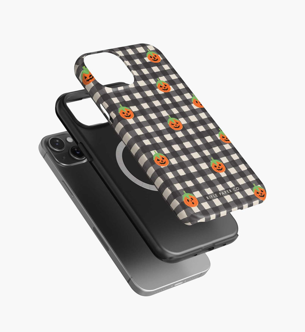 Phone Case - Pumpkin Gingham