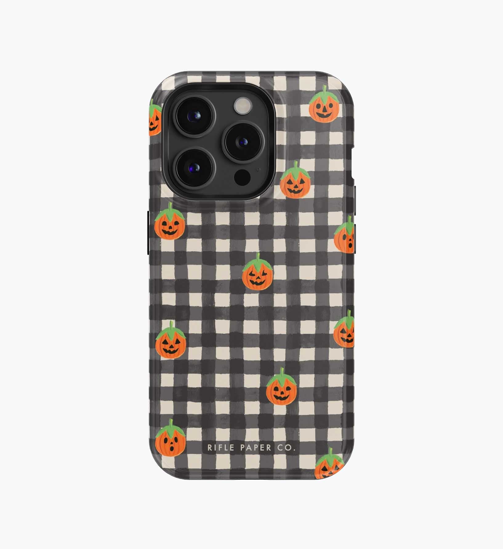 Phone Case - Pumpkin Gingham