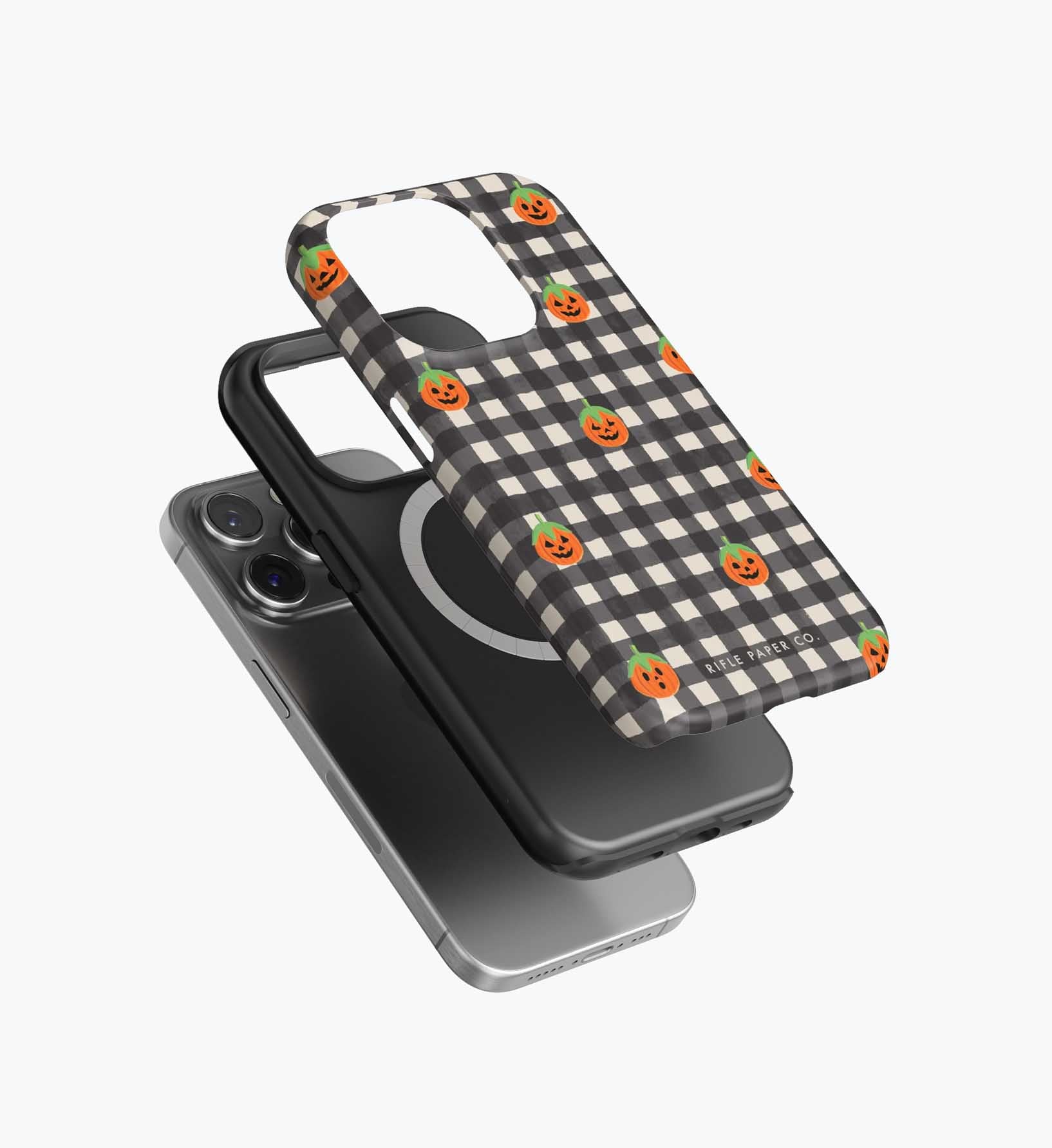 Phone Case - Pumpkin Gingham