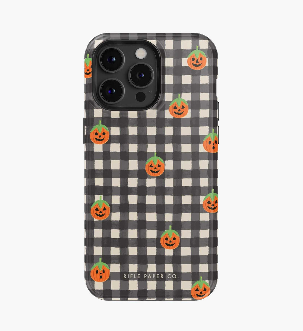Phone Case - Pumpkin Gingham