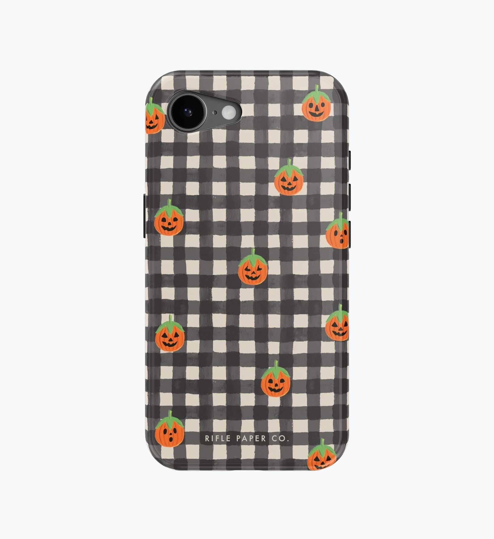 Phone Case - Pumpkin Gingham