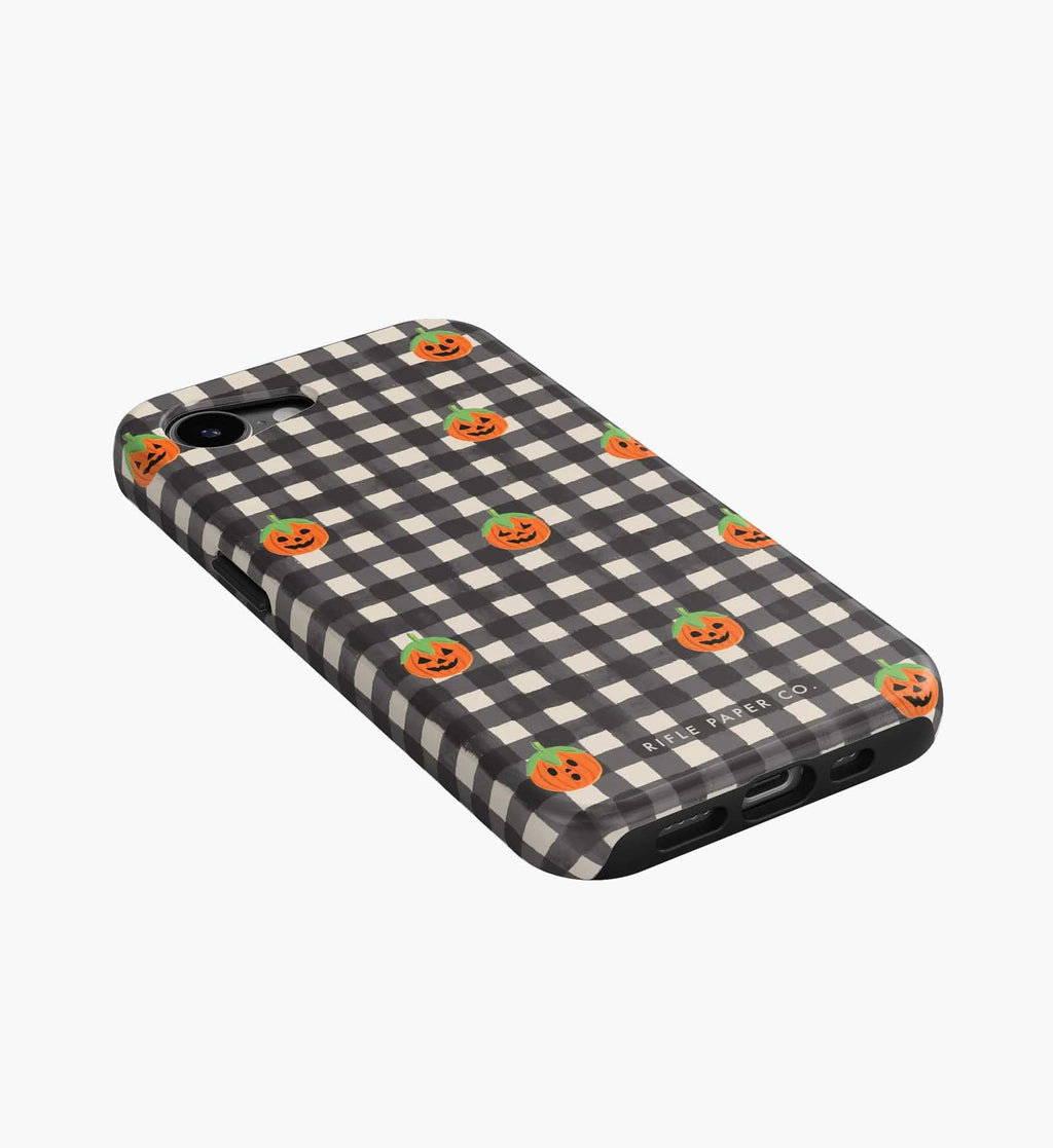 Phone Case - Pumpkin Gingham
