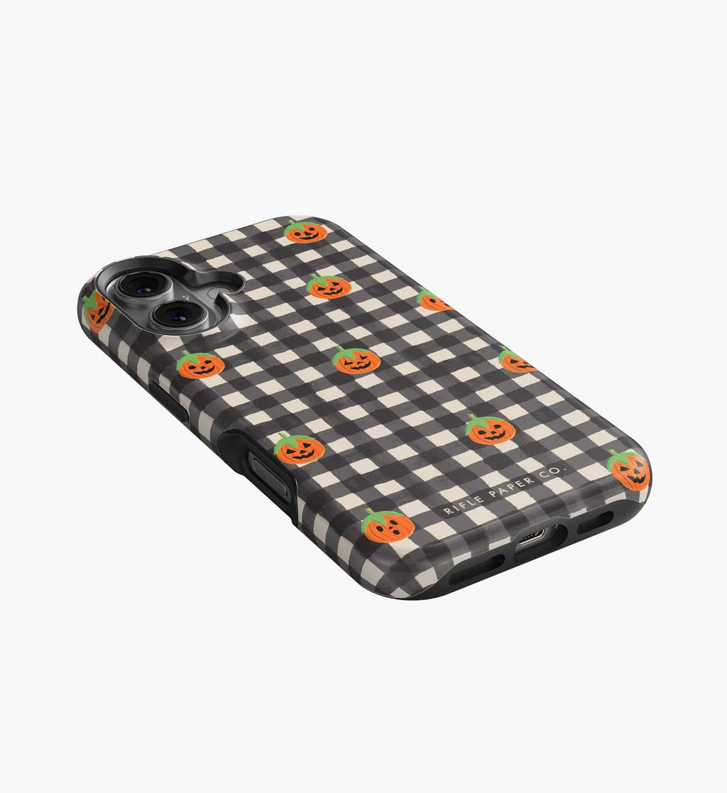 Phone Case - Pumpkin Gingham
