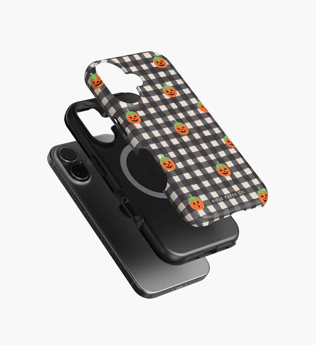 Phone Case - Pumpkin Gingham