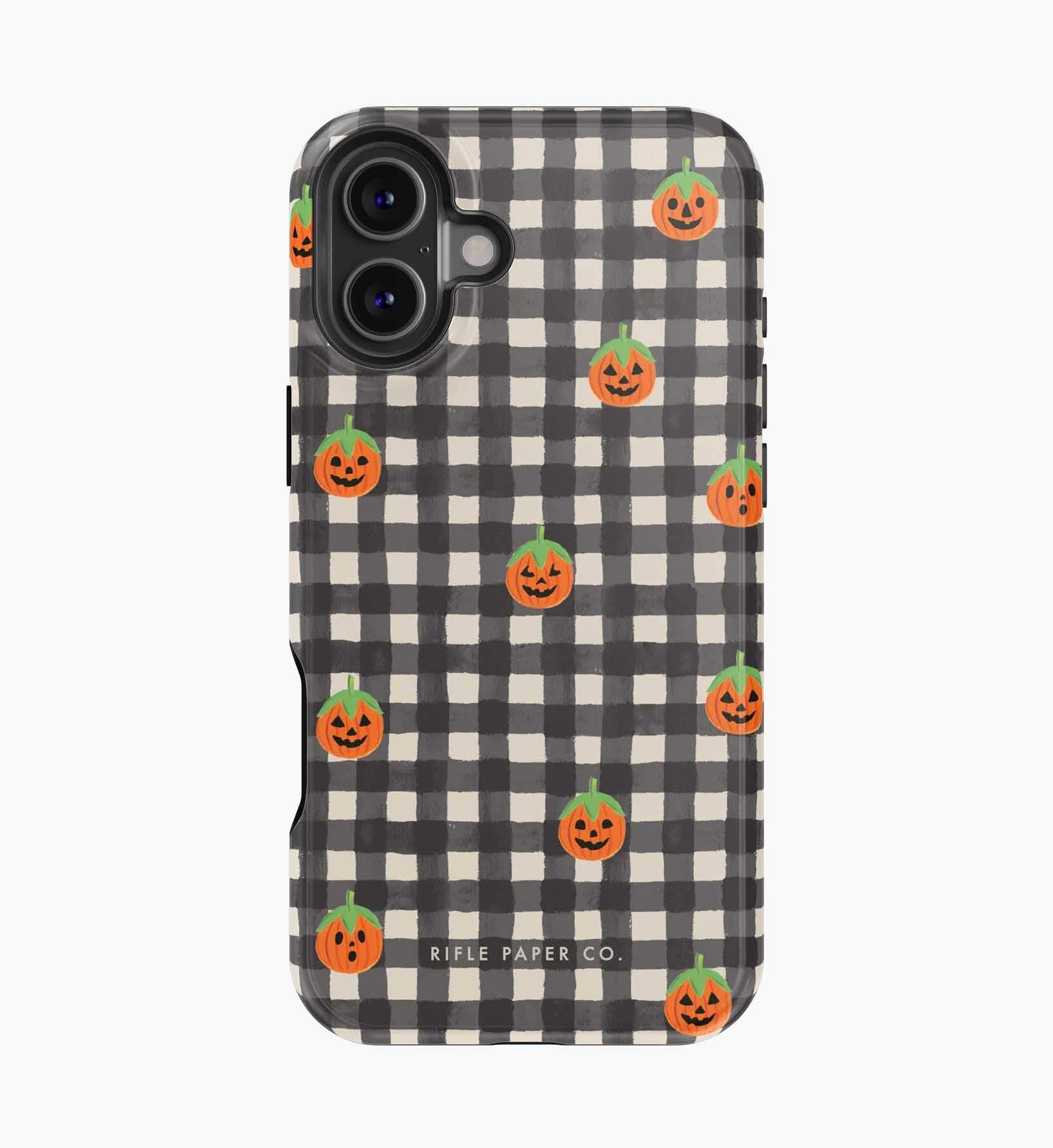 Phone Case - Pumpkin Gingham