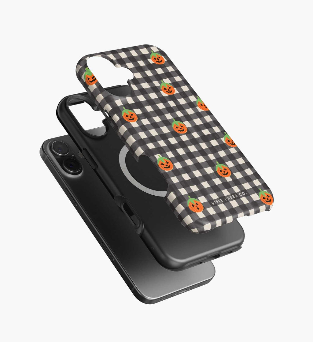 Phone Case - Pumpkin Gingham