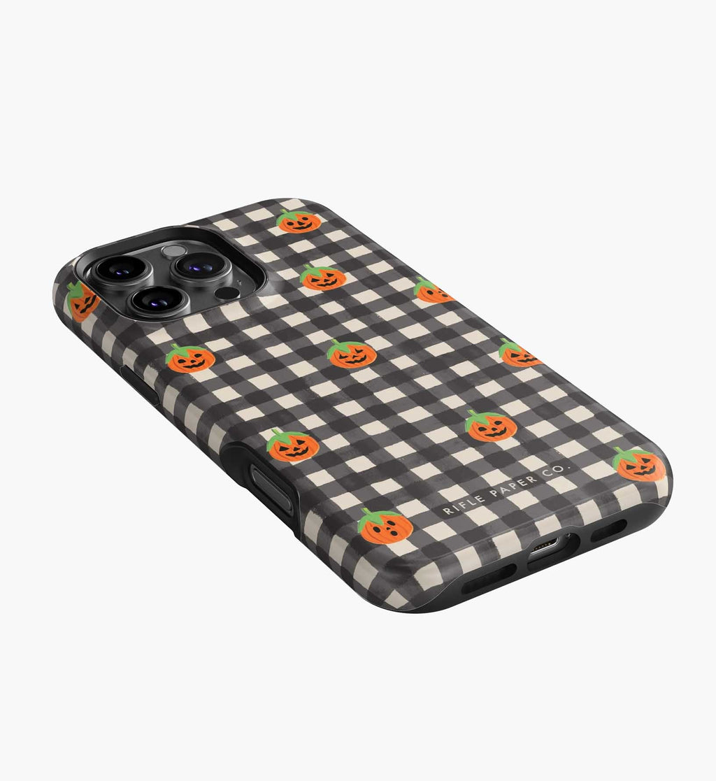 Phone Case - Pumpkin Gingham