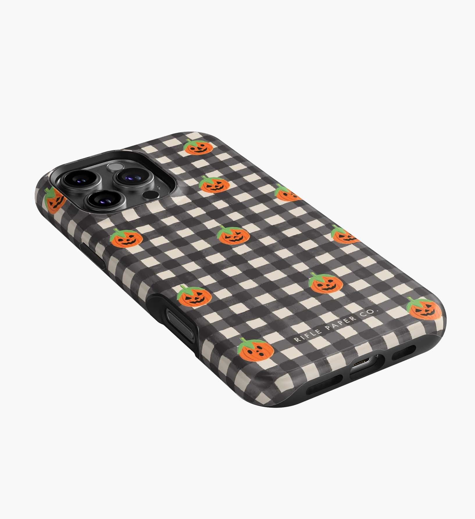 Phone Case - Pumpkin Gingham