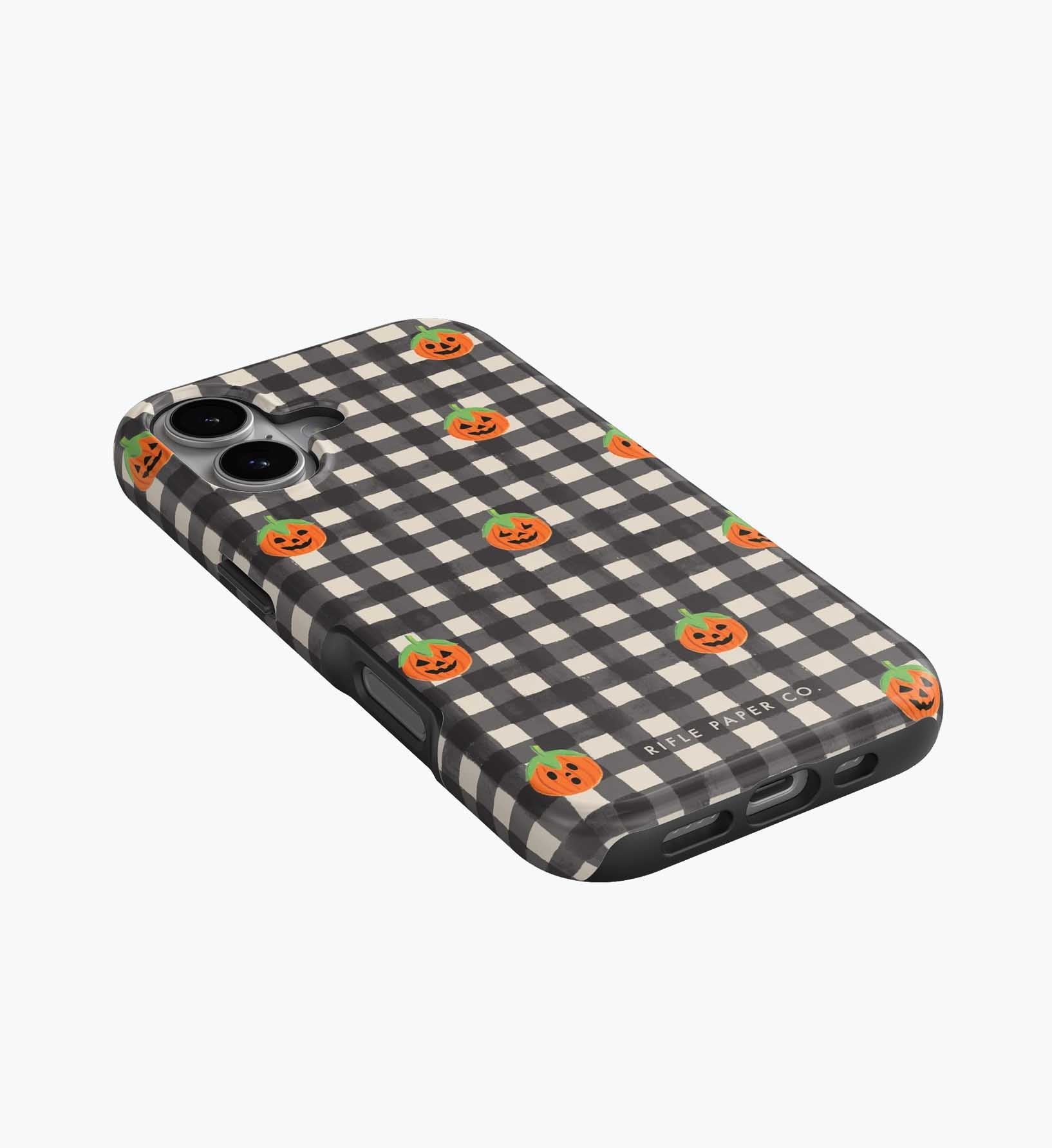 Phone Case - Pumpkin Gingham