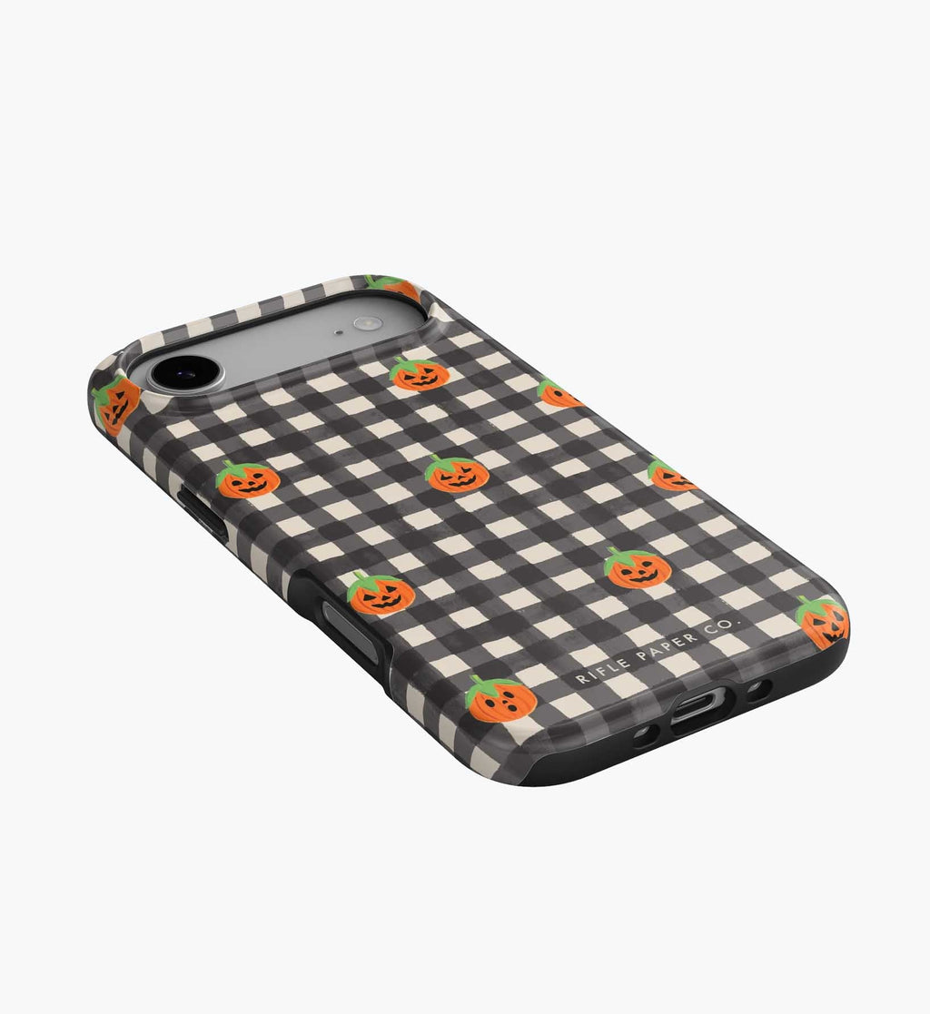 Phone Case - Pumpkin Gingham