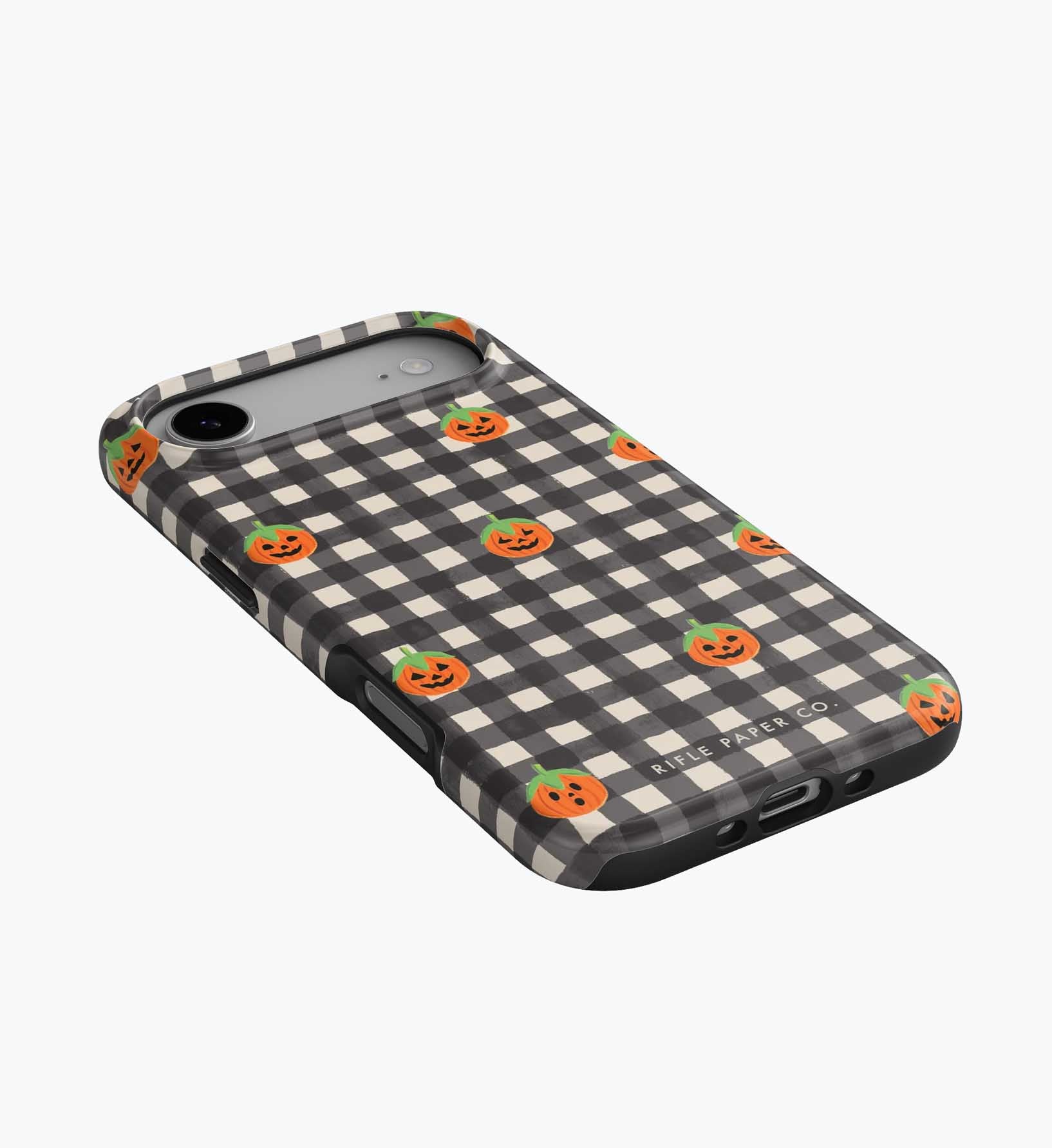 Phone Case - Pumpkin Gingham
