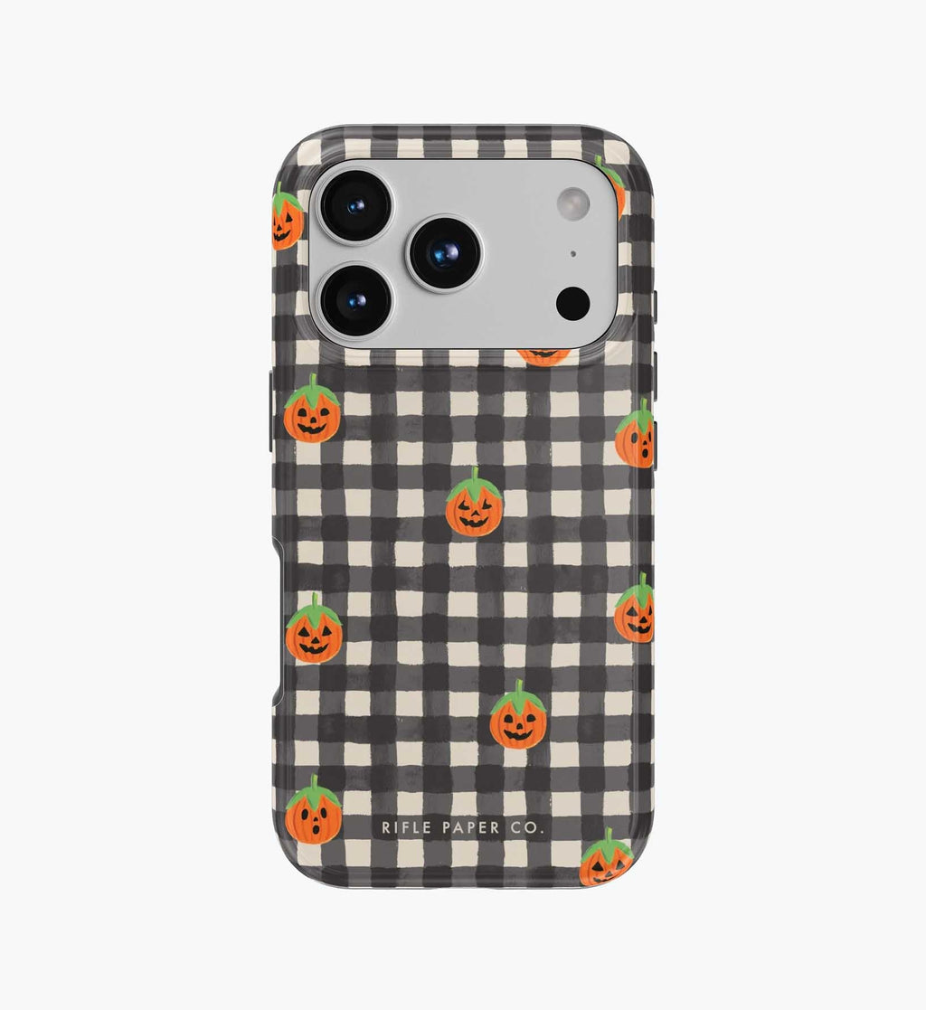 Phone Case - Pumpkin Gingham