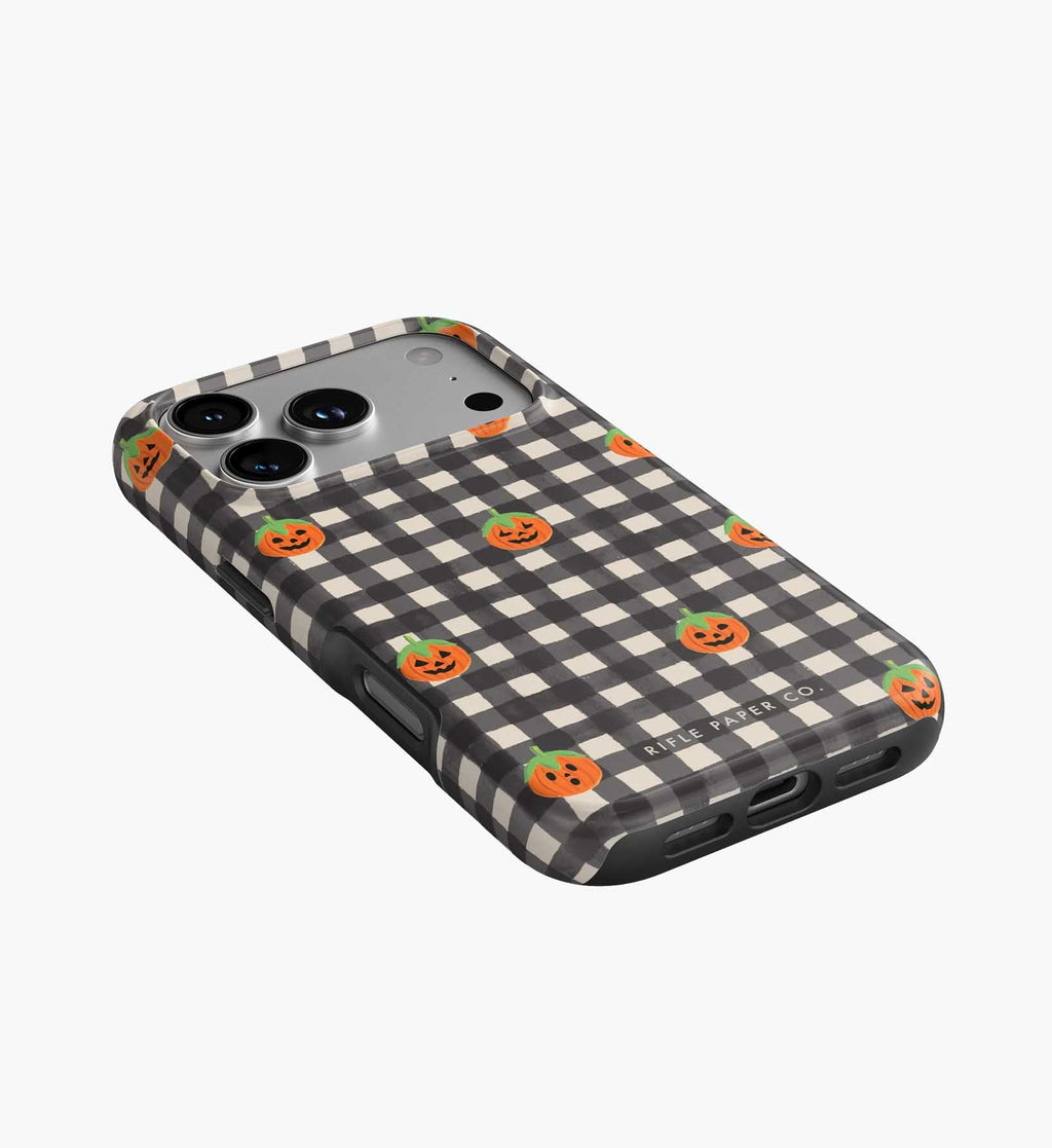Phone Case - Pumpkin Gingham