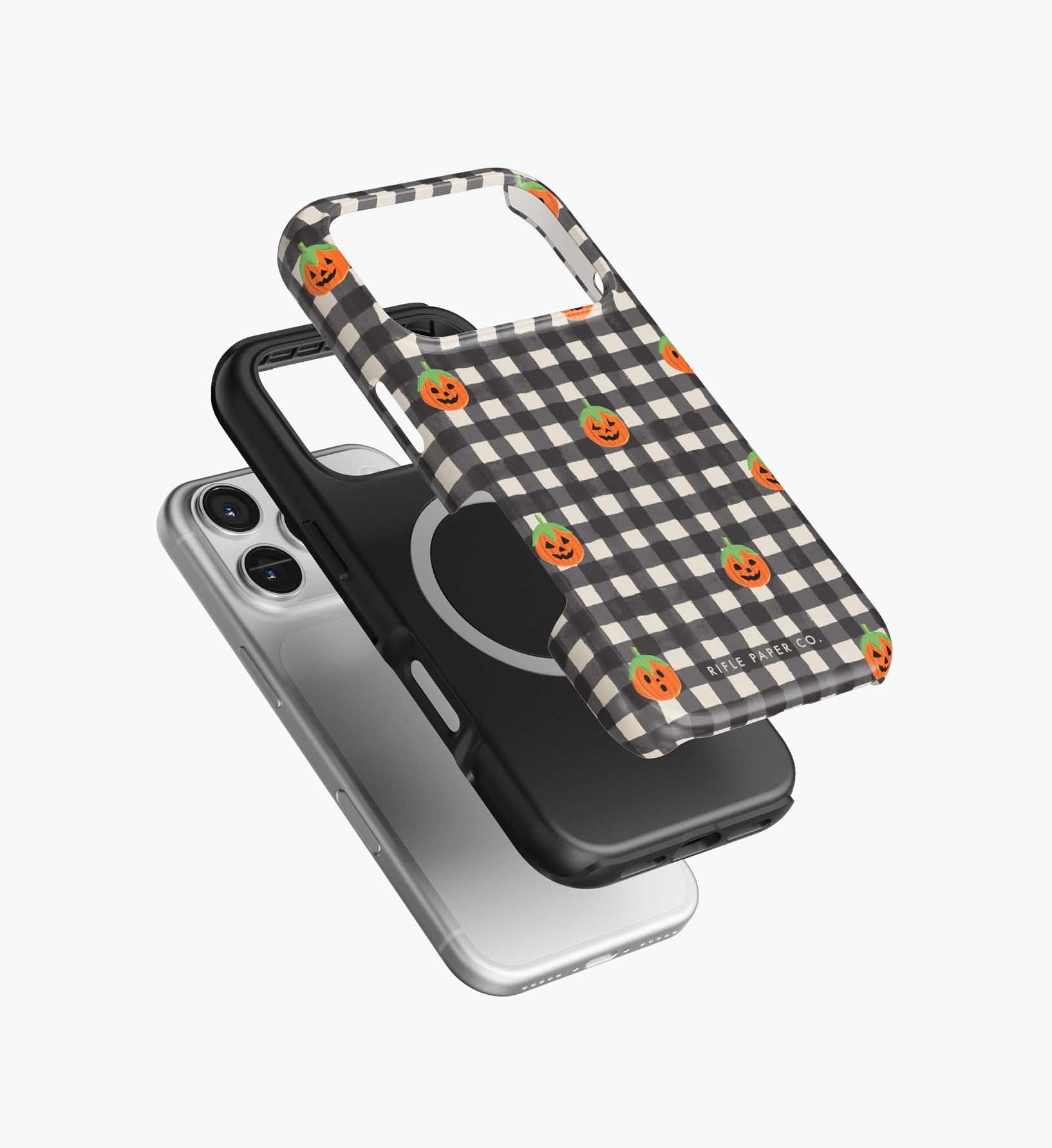 Phone Case - Pumpkin Gingham