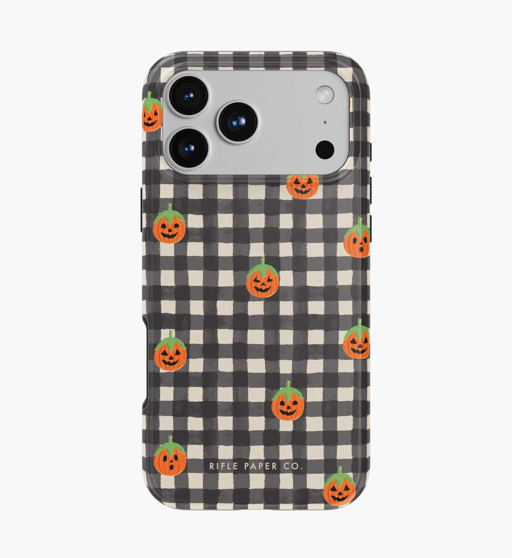 Phone Case - Pumpkin Gingham