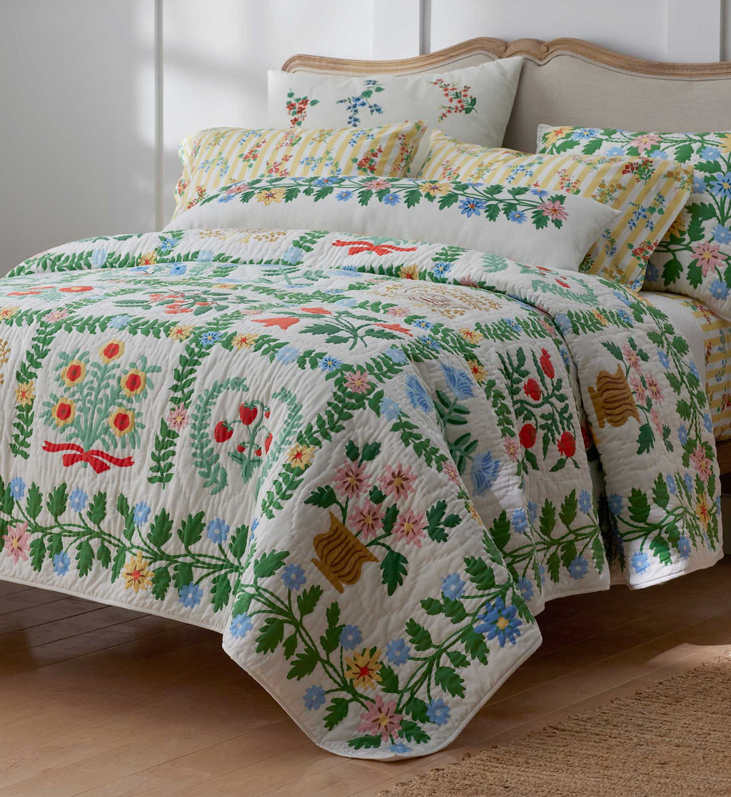 Embroidered Lumbar Pillow Cover - Helena