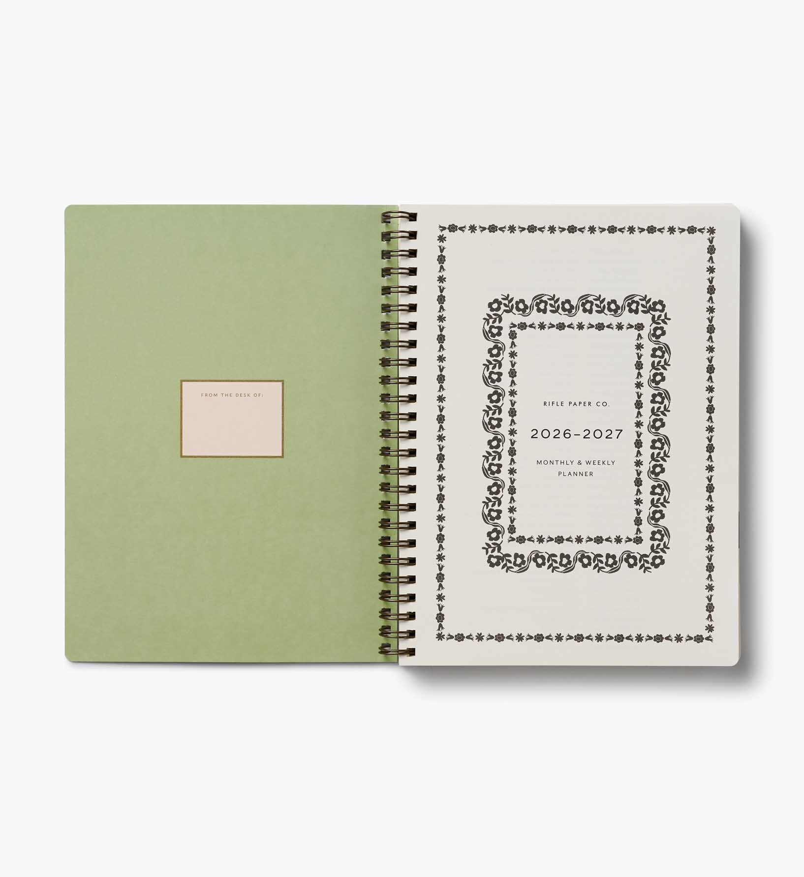 2026-2027 17-Month Academic Softcover Spiral Planner - Mimi