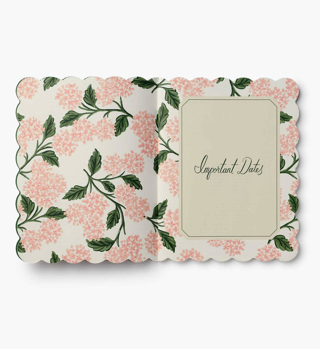2026-2027 12-Month Academic?Appointment Notebook - Pink Hydrangea