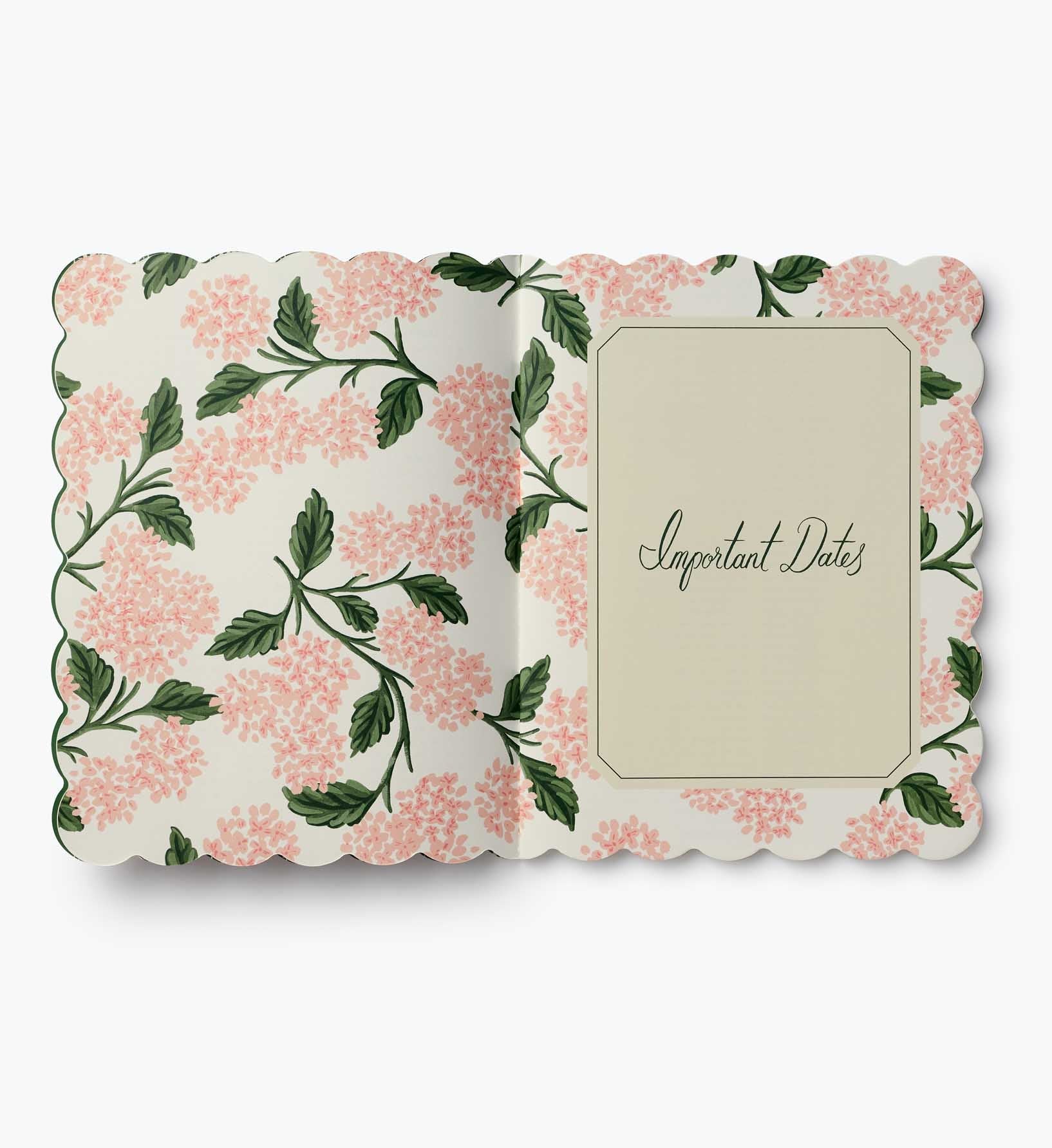 2026-2027 12-Month Academic?Appointment Notebook - Pink Hydrangea