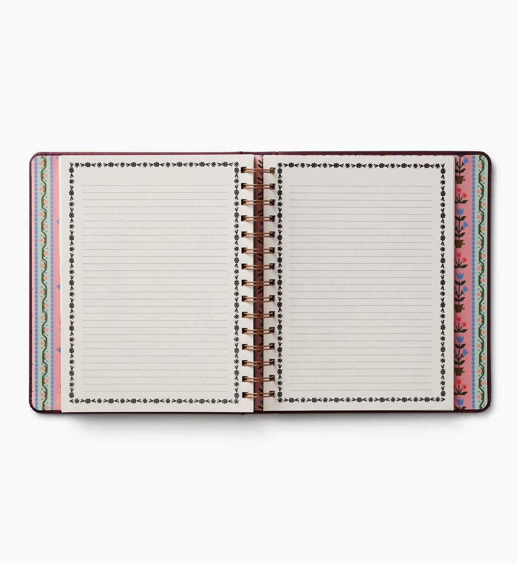 2026-2027 17-Month Academic Covered Spiral Planner - Ladies Night Book Club