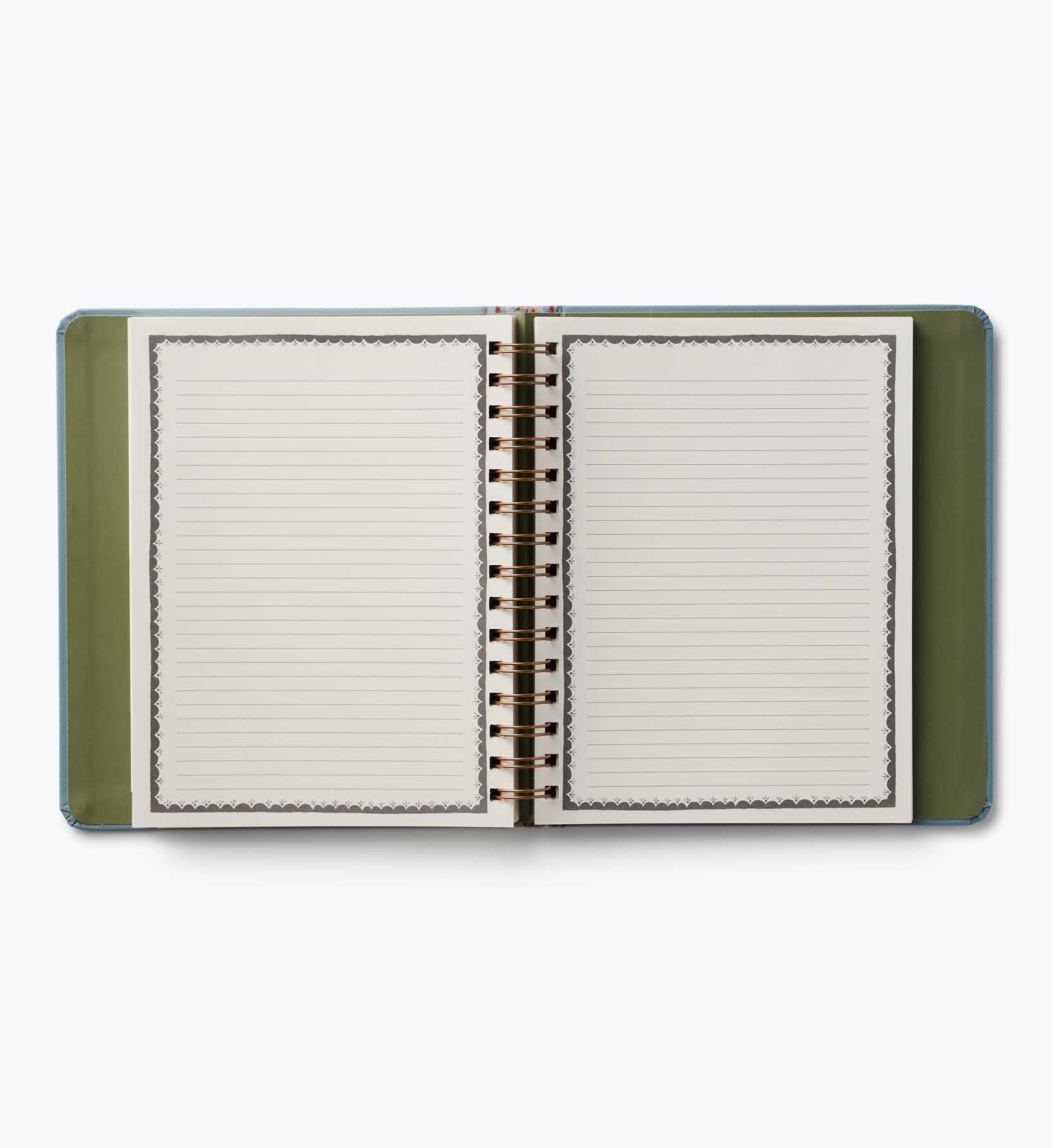 2026-2027 17-Month Academic Covered Spiral Planner - Paisley