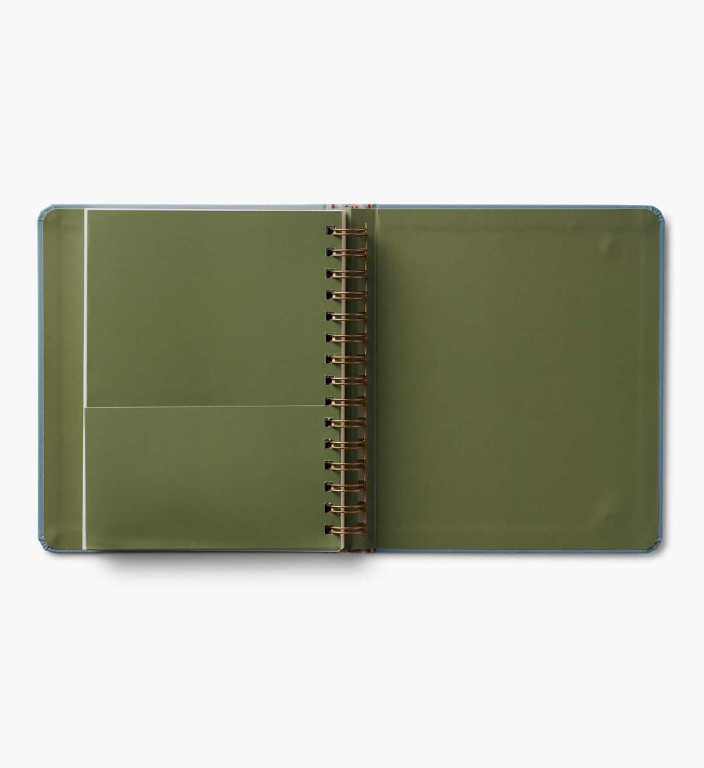 2026-2027 17-Month Academic Covered Spiral Planner - Paisley