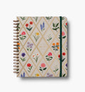 2026-2027 17-Month Academic Hardcover Spiral Planner - Garden Study