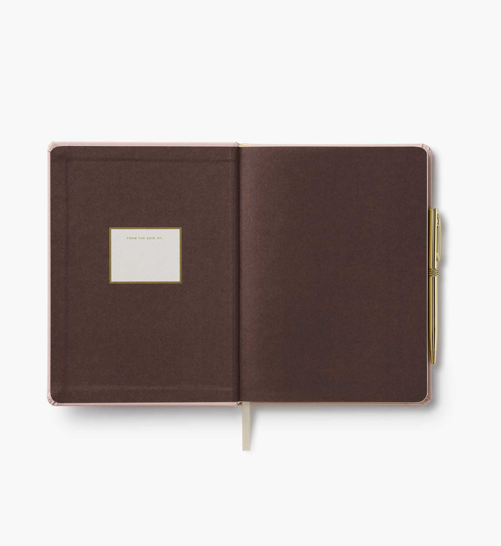 2027 12-Month Hardcover Planner with Pen - Paisley
