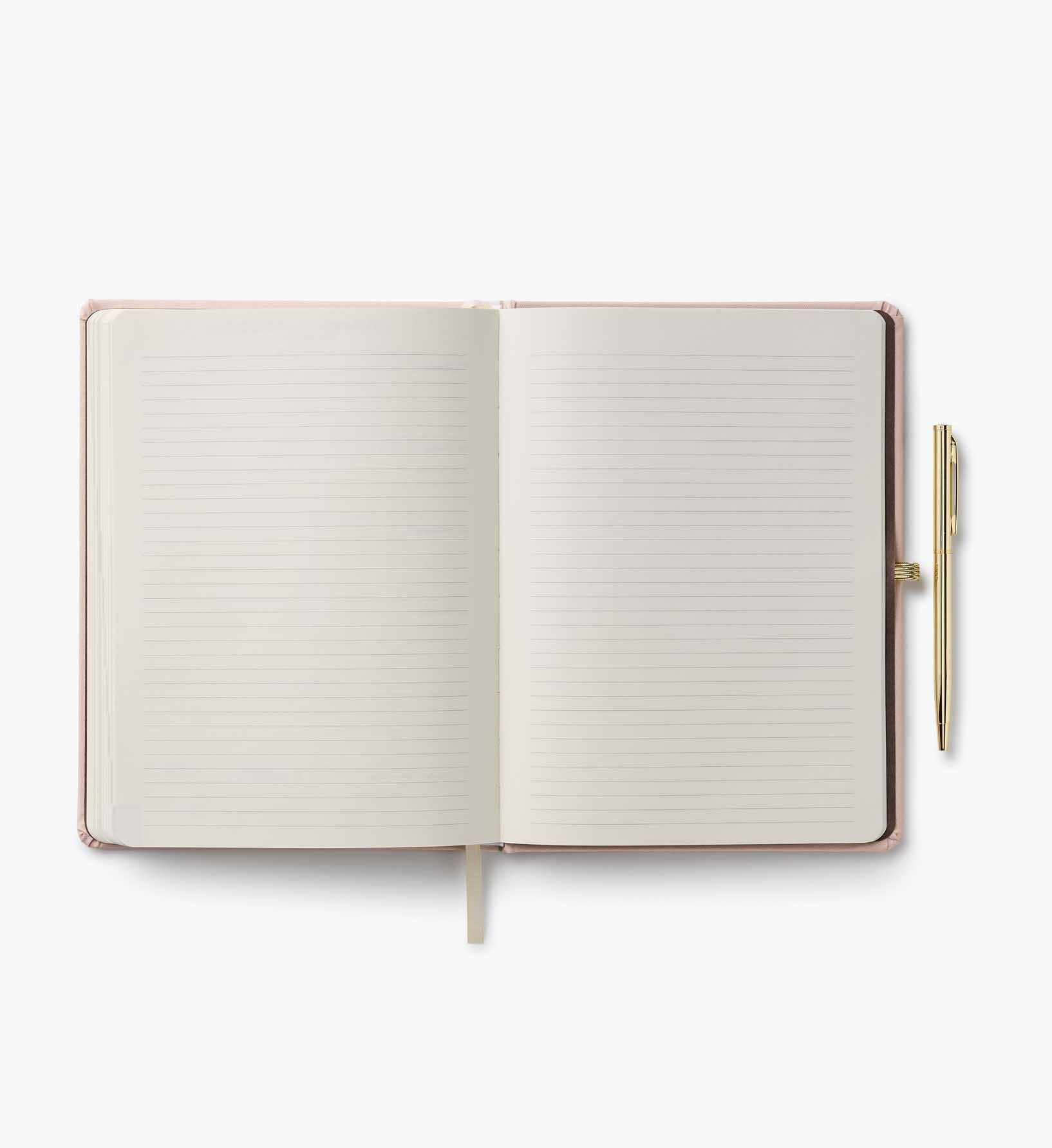 2027 12-Month Hardcover Planner with Pen - Paisley