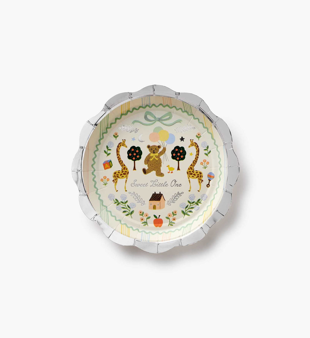 Small Paper Plates - Sweet Little One