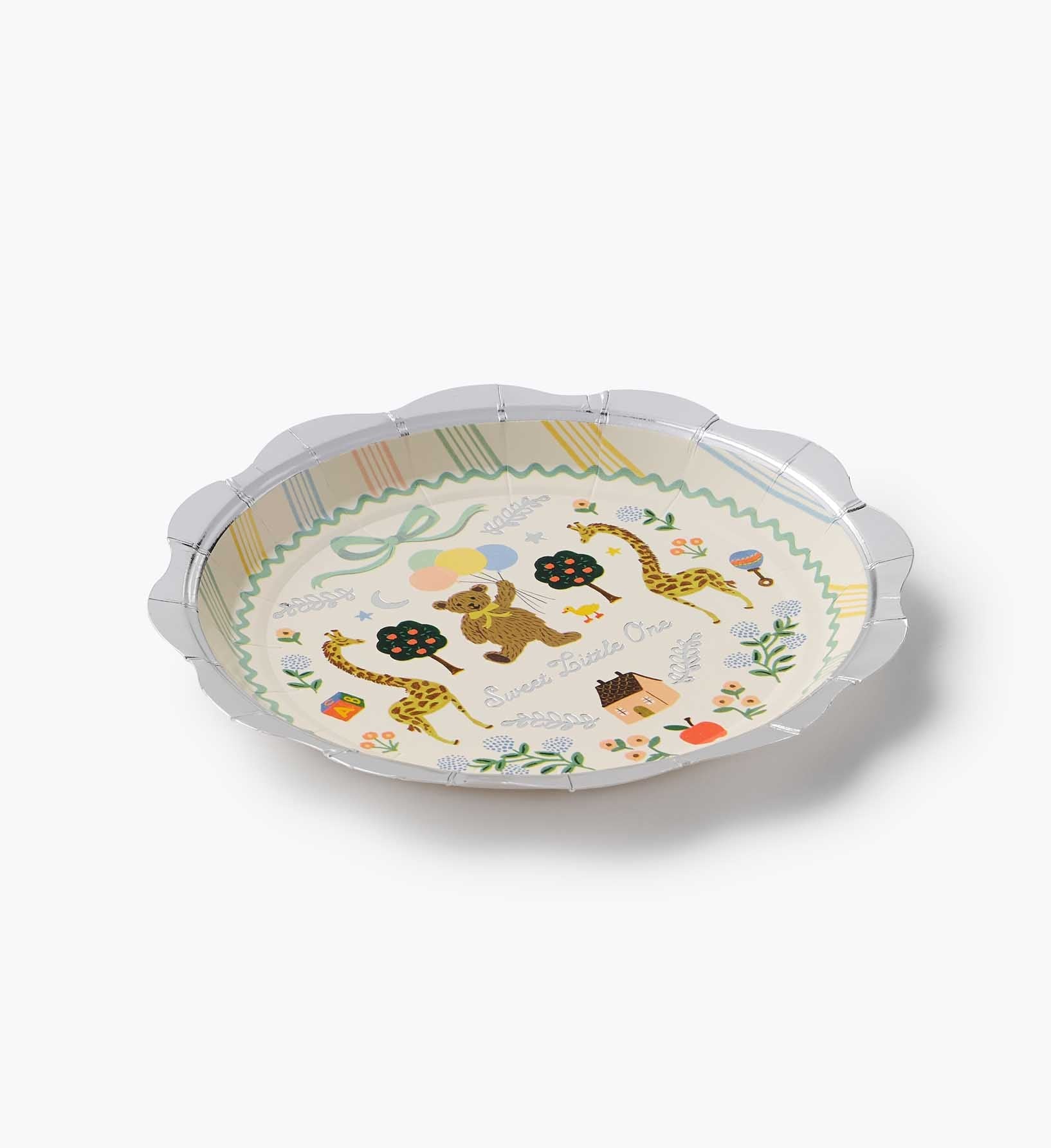 Small Paper Plates - Sweet Little One