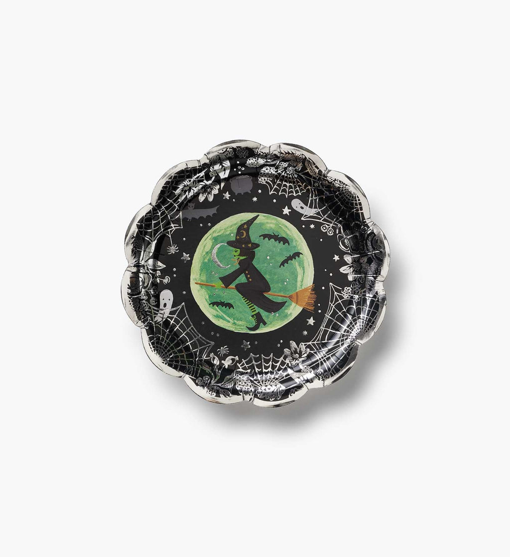 Small Paper Plates - Witches Brew