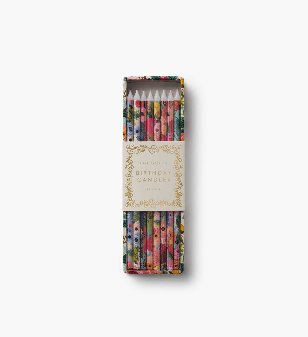 Birthday Candles - Garden Party