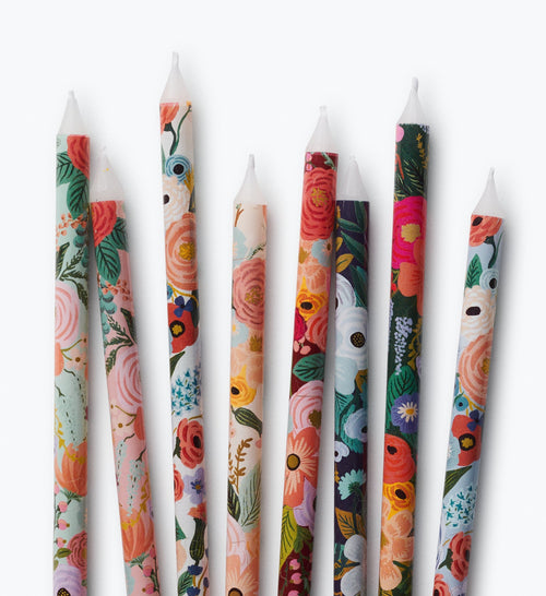 Birthday Candles - Garden Party