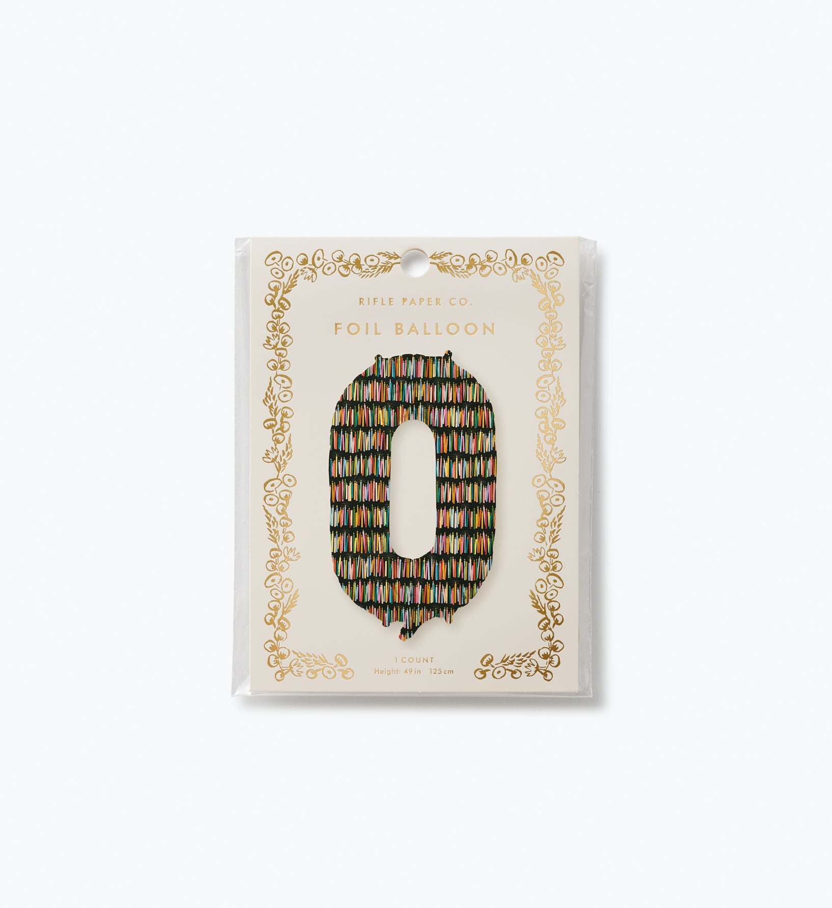 Numbered Foil Balloon - Candles