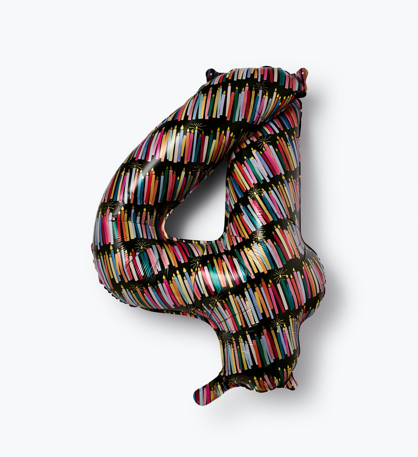 Numbered Foil Balloon - Candles