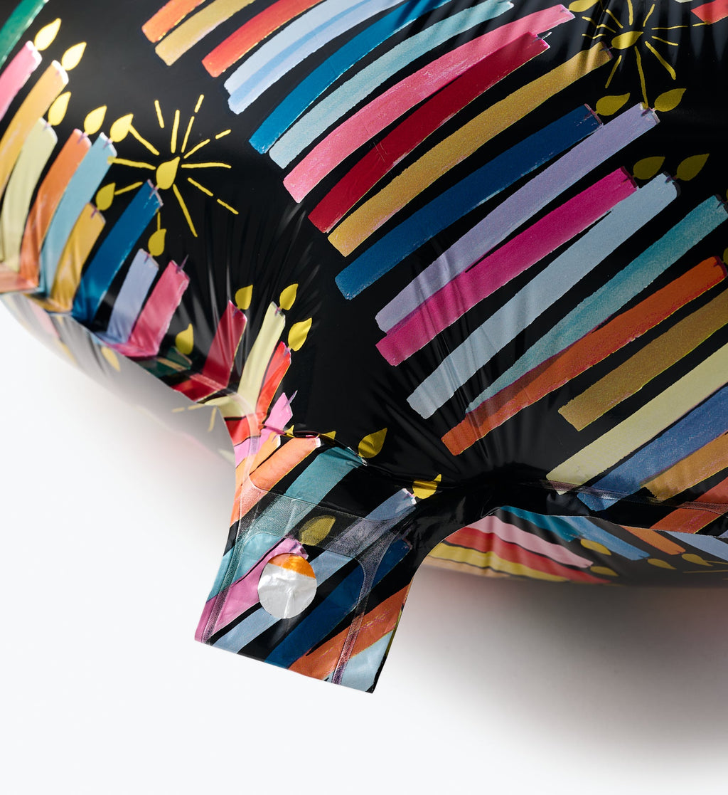 Numbered Foil Balloon - Candles
