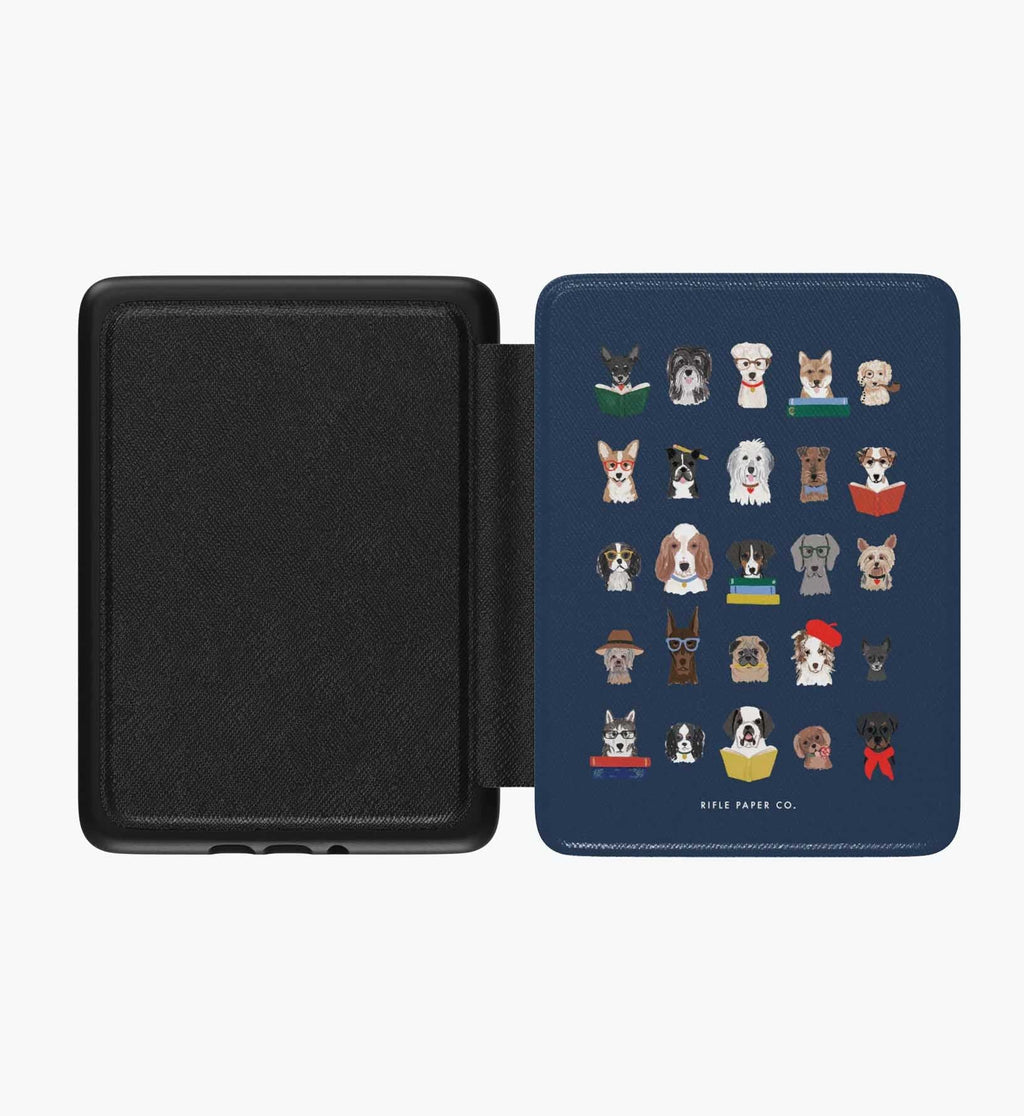 Kindle Paperwhite Case - Studious Dogs