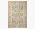 Canopy Peacock Forest Printed Rug - Cream