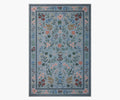 Wildwood Printed Rug - Wildwood Blue