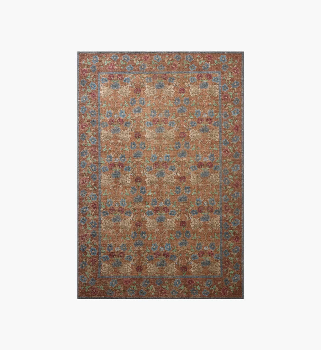 Edinburgh Maple Power Loomed Rug - Cinnamon