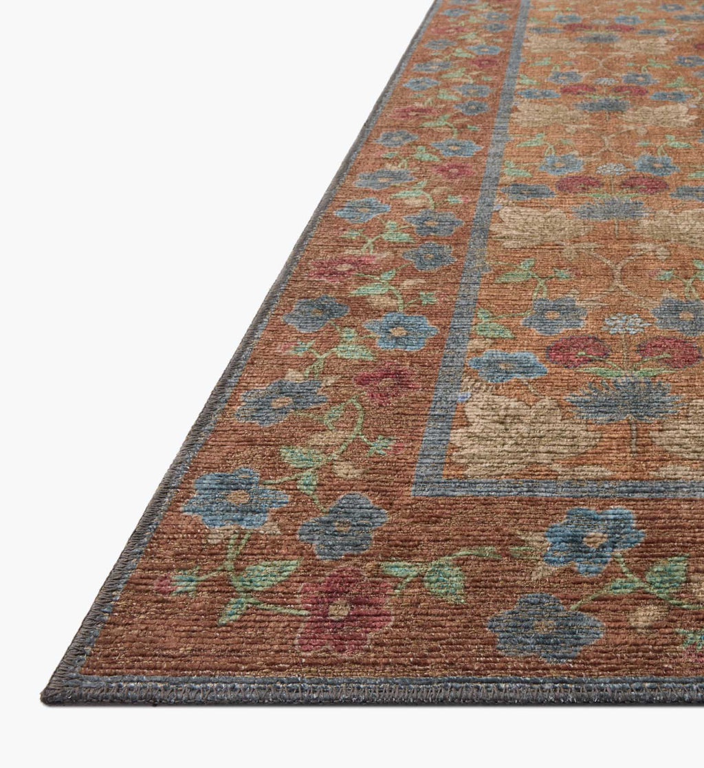 Edinburgh Maple Power Loomed Rug - Cinnamon
