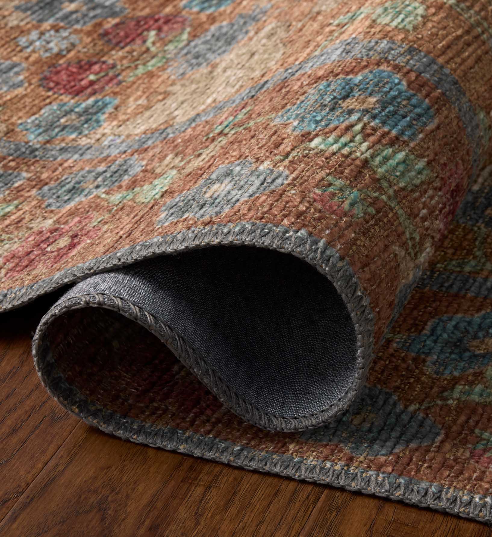 Edinburgh Maple Power Loomed Rug - Cinnamon